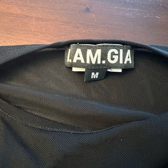 I.AM.GIA Anya Top in Black (T3) - Picture 3 of 5